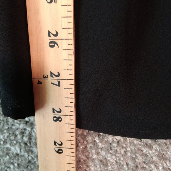 Ro & De Tank Top Womens Large Black Sleeveless Blouse Nordstrom Made In USA - Picture 6 of 10